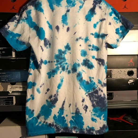 Larry Bird Choking Dr J Julius Erving Tie Dye Tee - Picture 2 of 4